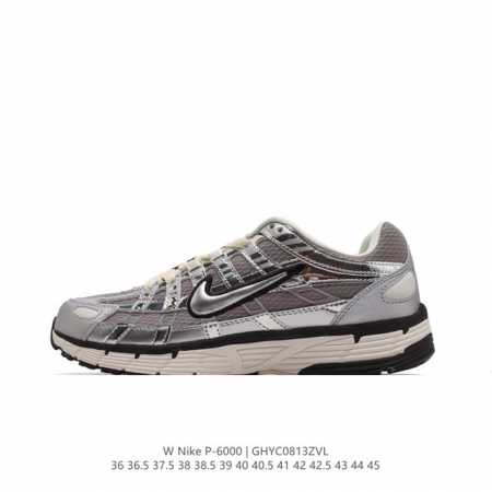 耐克 Nike 男女子休闲运动鞋p-6000Premium 轻便舒适透气防滑缓震耐磨跑步鞋。P-6000 是一款植根于 2000 年代风格的混合款式，让人想起去 - 点击图像关闭