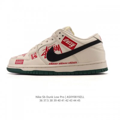 特价原价 元 真标 耐克 Nike Sb Dunk Low Pro 男女款运动鞋复古板鞋。采用柔软皮革鞋面，经久耐穿，塑就如元年款 Dunk 般的复古质感。鞋头