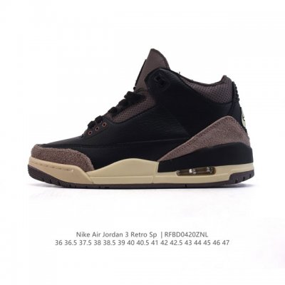 公司级 耐克 乔丹 Aj3 耐克 Nike Air Jordan 3 Retro Se 乔3 中帮复刻篮球鞋 乔丹3代 三代 男女子运动鞋，作为 Aj 系列中广