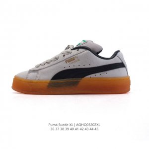 160 彪马（Puma）休闲板鞋 Suede Xl系列经典翻毛皮厚底防滑耐磨舒适透气运动鞋 新年穿有型/时尚/穿搭/球鞋/穿搭/时尚/潮流/面包鞋/Puma