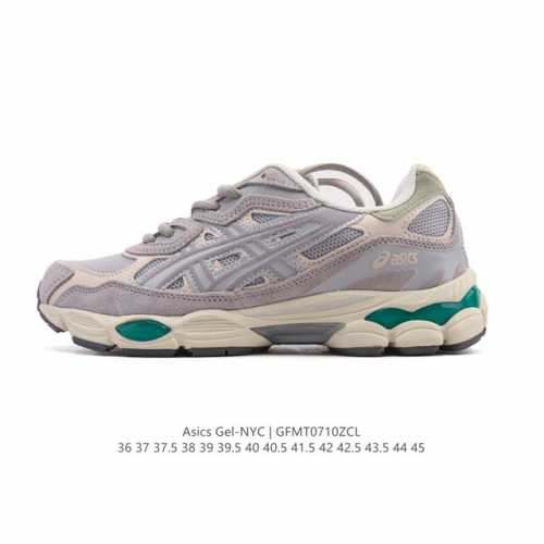 公司级 Asicsgel-Nyc复古单品 2025年新款 亚瑟士Asicstiger 新款休闲鞋 厚底街头运动休闲鞋，Asics亚瑟士推出全新Gel-Nyc，彰