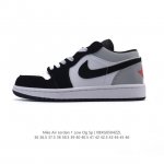 耐克 乔丹Air Jordan 1 Low Aj1 乔1 乔丹1代Aj1 低帮复古文化休闲运动篮球鞋，从1985 年面世的元年款汲取设计灵感，采用简洁大方的经典