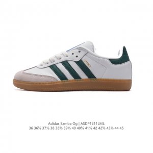 头层福利 阿迪达斯 德训鞋 Adidas Originals Samba Og Shoes 经典运动鞋小白鞋 T头鞋 男女板鞋 彰显休闲摩登风情的时尚经典鞋。它
