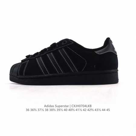 公司级 阿迪达斯 Adidas Superstar 2025年新款鞋子 蛇年新款经典贝壳头系列 新款休闲板鞋潮流男女士运动鞋 。鞋面柔软皮革拼接材质 标志性的贝 - 点击图像关闭