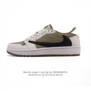 公司级 真标 耐克 Nike Air Jordan 1 Low Og Sp Military Blue Aj1乔1倒勾 2025年新款 蛇年新款 低帮篮球鞋 A