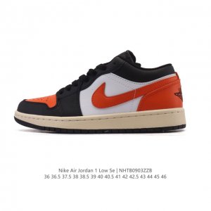 耐克 乔丹Air Jordan 1 Low Aj1 乔1 乔丹1代Aj1 低帮复古文化休闲运动篮球鞋。该鞋款从 1985 年元年款汲取设计灵感，焕新演绎简约经典