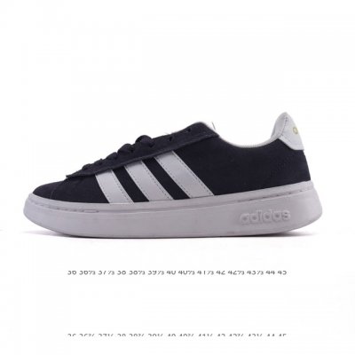 新品 阿迪达斯 Adidas男女Grand Court Alpha 00S网球鞋 舒适百搭小白鞋 防滑耐磨 低帮 板鞋 阿迪达斯中性四季款网球训练鞋 Jr054