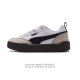 Puma 彪马 男女运动板鞋，原楦原纸版开发版型，采用环保纤维革组合翻毛皮饰片鞋面材质，外置耐磨橡胶大底蕾哈娜同系面包鞋太好看了！彪马puma Park Lif