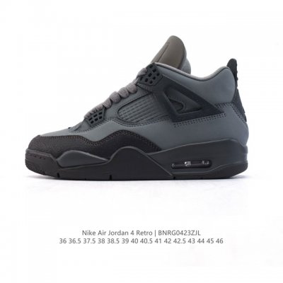 公司级 耐克 Nike Air Jordan 4 Retro Og迈克尔 乔丹Aj4代乔4 中帮复古休闲运动文化篮球鞋。秉承轻量化的速度型篮球鞋设计思想完成设计