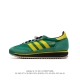 阿迪达斯adidas Sl 72 Shoes 经典复古薄底运动鞋 T头鞋 三叶草复古休闲跑步鞋休闲运动鞋 这款经典运动鞋携复古型格，来访你的活力日常 采用舒爽尼