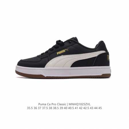 彪马 Puma Ca Pro Classic 百搭单品彪马复古休闲鞋经典男女板鞋，搭配精心设计的配色组合，营造浓郁的复古氛围。鞋面打孔细节,提升穿着时的舒适度。 - 点击图像关闭