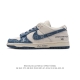 真标 耐克 Nike Dunk Low 运动鞋复古板鞋 路易威登联名 作为 80 年代经典篮球鞋款，起初专为硬木球场打造，后来成为席卷街头的时尚标杆，现以经典细