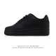 全二层皮 耐克 Nike Air Force 1 '07 Low 空军一号含气垫 小白鞋 2025年新款 低帮百搭厚底增高休闲运动板鞋。柔软、弹性十足的缓震性能