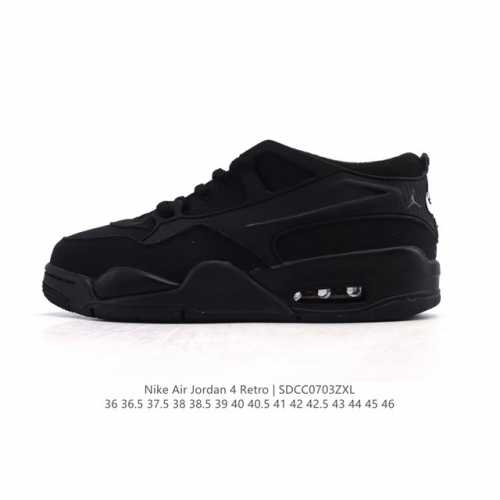 耐克 Nike Air Jordan 4 Retro Og迈克尔 乔丹Aj4代乔4 低帮复古休闲运动文化篮球鞋。秉承轻量化的速度型篮球鞋设计思想完成设计，降低重