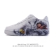140 耐克 Nike Air Force 1 '07 Low 空军一号含气垫 小白鞋 2025年新款 哪吒之魔童降世 低帮百搭厚底增高休闲运动板鞋。柔软、弹性