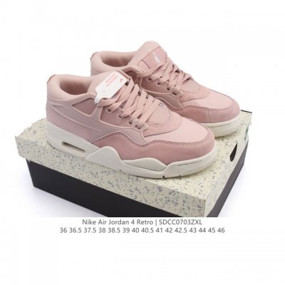 耐克 Nike Air Jordan 4 Retro Og迈克尔 乔丹Aj4代乔4 低帮复古休闲运动文化篮球鞋。秉承轻量化的速度型篮球鞋设计思想完成设计，降低重