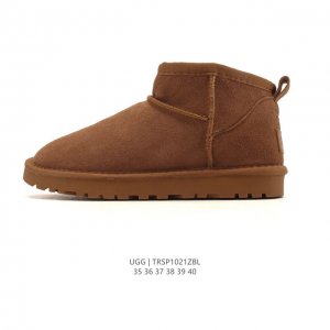 Ugg雪地靴 中帮筒靴 时尚舒适女鞋厚底增高长筒靴 俏皮可爱的百变造型， 美国轻奢品牌Ugg 平底系列冬季 雪地休闲保暖毛毛雪地靴。官方同步包装 检验标 材料采