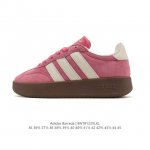 阿迪达斯 Adidas Barreda 考拉派对 复古休闲 清新 舒适百搭 德训鞋 T字头 防滑耐磨 低帮 板鞋 男女款运动鞋。鞋头加宽设计提升了穿着舒适度，长