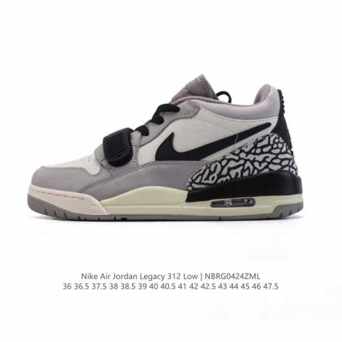 公司级 耐克 Aj 乔丹 Air Jordan Legacy 312 低帮运动鞋 Aj312 乔312百搭篮球鞋 酷炫混搭，谁人不爱？Air Jordan Le
