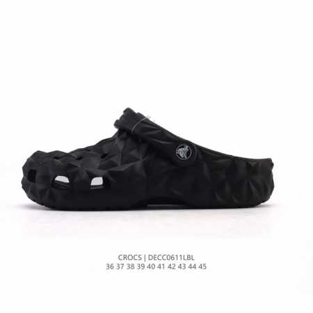 Crocs 沙滩洞洞鞋 榴莲造型鞋面男女士休闲厚底增高凉拖鞋 卡骆驰明星同款 厚底增高凸显大长腿沙滩鞋 选择尺码时 建议选大一码 脚感更舒适 这款没有鞋盒 类型 - 点击图像关闭