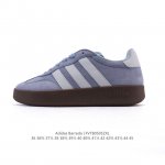 阿迪达斯 Adidas Barreda 考拉派对 复古休闲 清新 舒适百搭 德训鞋 T字头 防滑耐磨 低帮 板鞋 男女款运动鞋。鞋头加宽设计提升了穿着舒适度，长