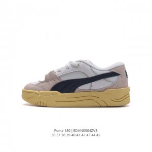 彪马puma 180 Night Rider官方同款 情侣款 防滑耐磨厚底面包鞋低帮板鞋厚底增高运动鞋 类型：男女鞋 货号：393221 尺码：36-45 编码