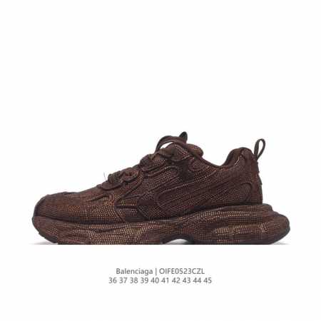 巴黎世家balenciaga Runner Sneaker 慢跑系列 满钻 低帮复古野跑潮流姥爹风百搭休闲运动慢跑鞋男女鞋原版一致配件防尘袋及附送鞋带#全部采用 - 点击图像关闭