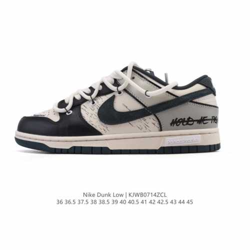 特价 耐克 Nike Dunk Low Retro 运动鞋复古板鞋2025年新款 男女鞋 解构绑带 双鞋带，作为 80 年代经典篮球鞋款，起初专为硬木球场打造，