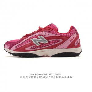 新百伦 2025年新款 New Balance 204L 2025年夏季登场：复古薄底鞋重塑都市运动美学时尚运动跑步鞋，以复古薄底设计与室内足球鞋灵感，打造兼具