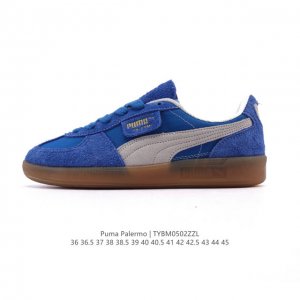 彪马Puma Palermo Og 防滑耐磨低帮德训板鞋 男女运动鞋，Army Trainer Og休闲鞋沿用德训鞋经典外观 鞋身和鞋舌分别添加了品牌标志性 L