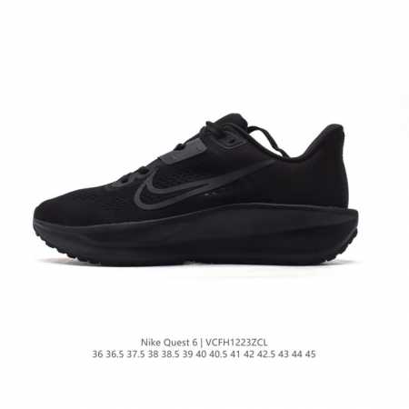 耐克nike Air Quest 6 卡贾透质轻气休运闲 透气轻盈缓震跑步鞋，Nike Quest 6男女子透气轻盈缓震跑步鞋采用匠心设计，助你心愿成真。这款跑 - 点击图像关闭