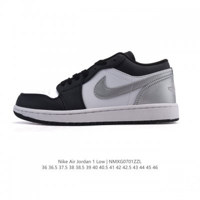耐克 乔丹Air Jordan 1 Low Aj1 乔1 乔丹1代Aj1 低帮复古文化休闲运动篮球鞋。从1985 年面世的元年款汲取设计灵感，采用简洁大方的经典