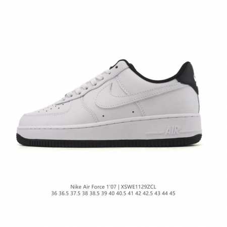 耐克 Nike Air Force 1 '07 Low 空军一号含气垫 小白鞋 低帮百搭厚底增高休闲运动板鞋。柔软、弹性十足的缓震性能和出色的中底设计，横跨复古 - 点击图像关闭