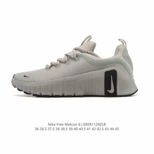 耐克 Nike 2025年新款男女子 Free Metcon 6训练鞋 全能运动鞋 厚底增高老爹鞋。穿上 Nike Free Metcon 6 训练鞋，在训练中