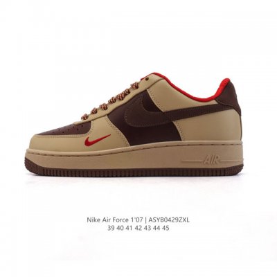 耐克 Nike Air Force 1 '07 Low 空军一号含气垫 小白鞋 2025年 蛇年新款 低帮百搭厚底增高休闲运动板鞋。柔软、弹性十足的缓震性能和出