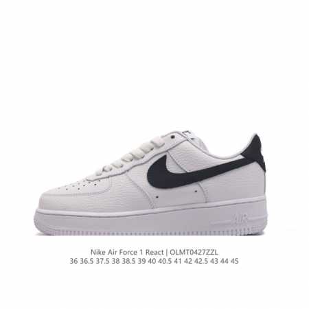 耐克 Nike Air Force 1 '07 Low 空军一号含气垫 低帮百搭厚底增高休闲运动板鞋。柔软、弹性十足的缓震性能和出色的中底设计，横跨复古与现代的 - 点击图像关闭