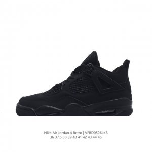 耐克 Nike Air Jordan 4 Retro Og迈克尔 乔丹aj4代乔4 中帮复古休闲运动文化篮球鞋。秉承轻量化的速度型篮球鞋设计思想完成设计，降低重