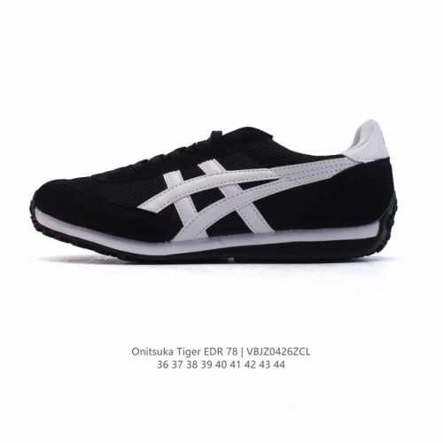 新品 Onitsuka Tiger鬼塚虎阿甘鞋Edr 78休闲鞋78系列 中性休闲运动鞋，复古风的日常百搭神器它的设计灵感来源于经典跑步鞋，简约又不失时尚感。经