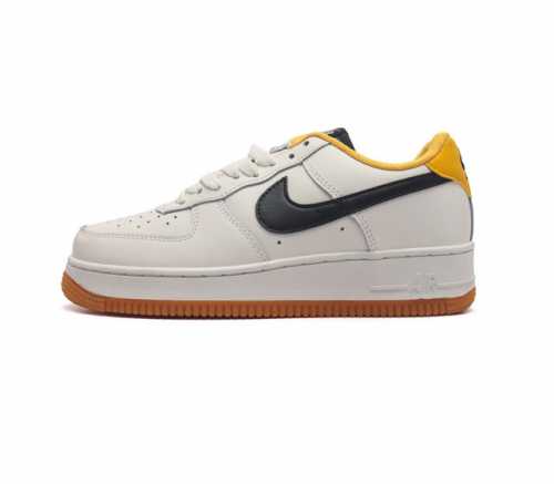 耐克 Nike Air Force 1 07 空军一号 Af 1 低帮厚底增高百搭休闲运动板鞋 柔软 弹性十足的缓震性能和出色的中底设计 横跨复古与现代的外型结