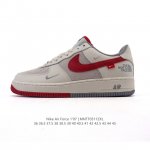 耐克 Nike Air Force 1 '07 Low 空军一号含气垫 小白鞋 2025年 蛇年新款 北面北脸联名 低帮百搭厚底增高休闲运动板鞋。柔软、弹性十足