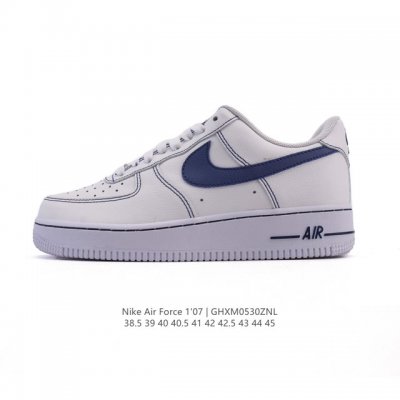 公司级 Af1耐克 Nike Air Force 1 ‘07 Low 空军一号 小白鞋 厚底增高百搭运动板鞋 路易威登联名 原楦头原纸板 打造纯正空军版型，专注