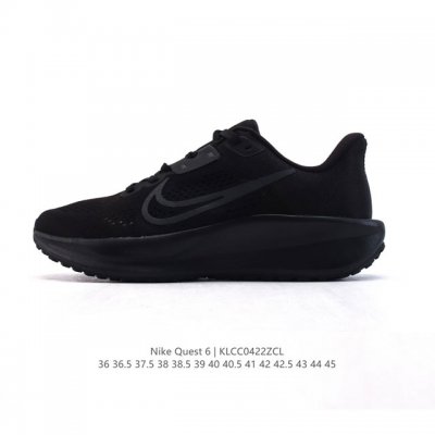 耐克Nike Air Quest 6 卡贾透质轻气休运闲 透气轻盈缓震跑步鞋，Nike Quest 6男女子透气轻盈缓震跑步鞋采用匠心设计，助你心愿成真。这款跑