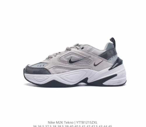 公司级耐克nike Air Monarch M2K 经典复古老爹鞋 夸张流线极符 风靡老爹元素 外形延续当下潮流得未来感老爹鞋 设计干净 货号 Bq3378-