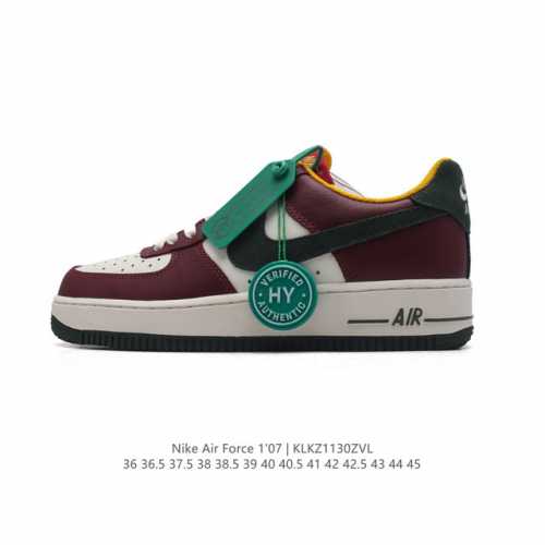 公司级 附赠送logo清洁刷 Af1耐克 Nike Air Force 1 ‘07 Low 空军一号 小白鞋 厚底增高百搭休闲运动板鞋 原楦头原纸板 打造纯正空
