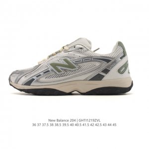 公司级 新百伦 2025年新款 New Balance 204L 2025年夏季登场：复古薄底鞋重塑都市运动美学时尚运动跑步鞋，以复古薄底设计与室内足球鞋灵感，