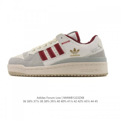 Adidas 阿迪达斯 三叶草 Forum Low 男女运动板鞋 2025年新款 蛇年限定 摩登演绎篮球风的经典鞋。英文的“Forum”，是进行表达的场所，在这