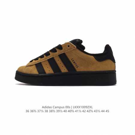 Adidas阿迪达斯.三叶草campus 00S 面包鞋复古休闲板鞋。千禧回潮！Adidas Campus 00S 经典再现！面包化的campus鞋款在今年受到 - 点击图像关闭