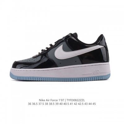 耐克 Nike Air Force 1 Low 漆皮拼接鞋面 空军一号低帮运动休闲板鞋，官方同步 原装级别 原楦头原纸板 打造纯正空军版型#专注外贸渠道 全掌内