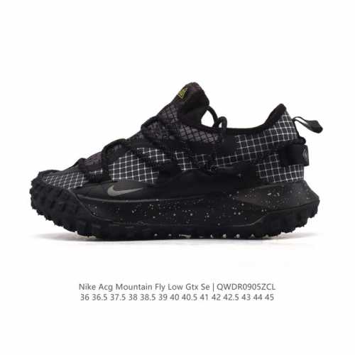 公司级 耐克 Nike Acg Mountain Fly Low Gtx Se 男女子运动鞋户外登山徒步鞋 解构绑带。采用匠心设计，打造耐穿迅疾风格，让你在沙漠