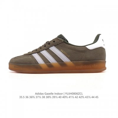公司级 阿迪达斯 Adidas Originals Gazelle Indoor复古三叶草防滑透明橡胶板鞋经典运动鞋 Hello Kitty 猫。这款经典鞋,忠